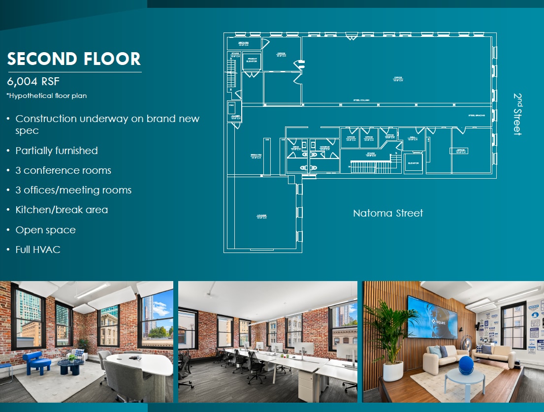 132-142 2nd St, San Francisco, CA for lease Interior Photo- Image 1 of 5