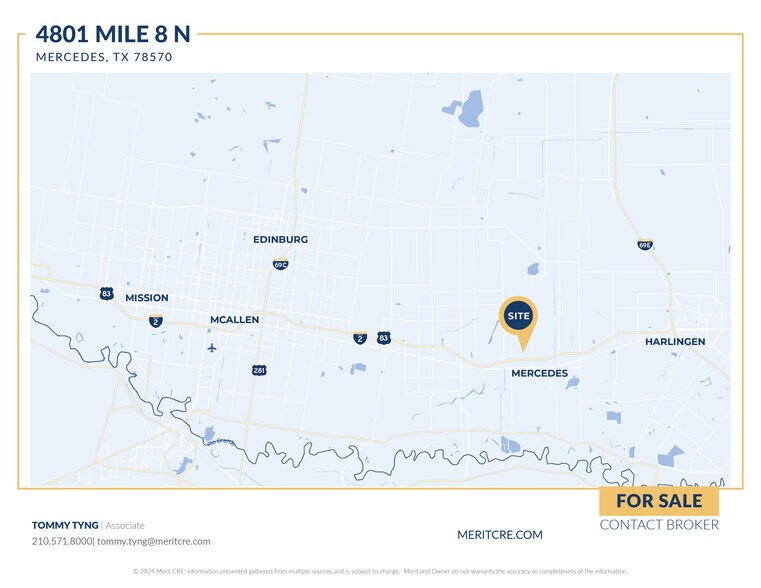 4801 Mile 8 N, Mercedes, TX à vendre - Photo du bâtiment - Image 2 de 3