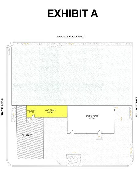 205 W Byrd Blvd, Universal City, TX à louer - Plan de site - Image 1 de 25
