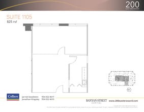 200 E Broward Blvd, Fort Lauderdale, FL for lease Floor Plan- Image 1 of 2
