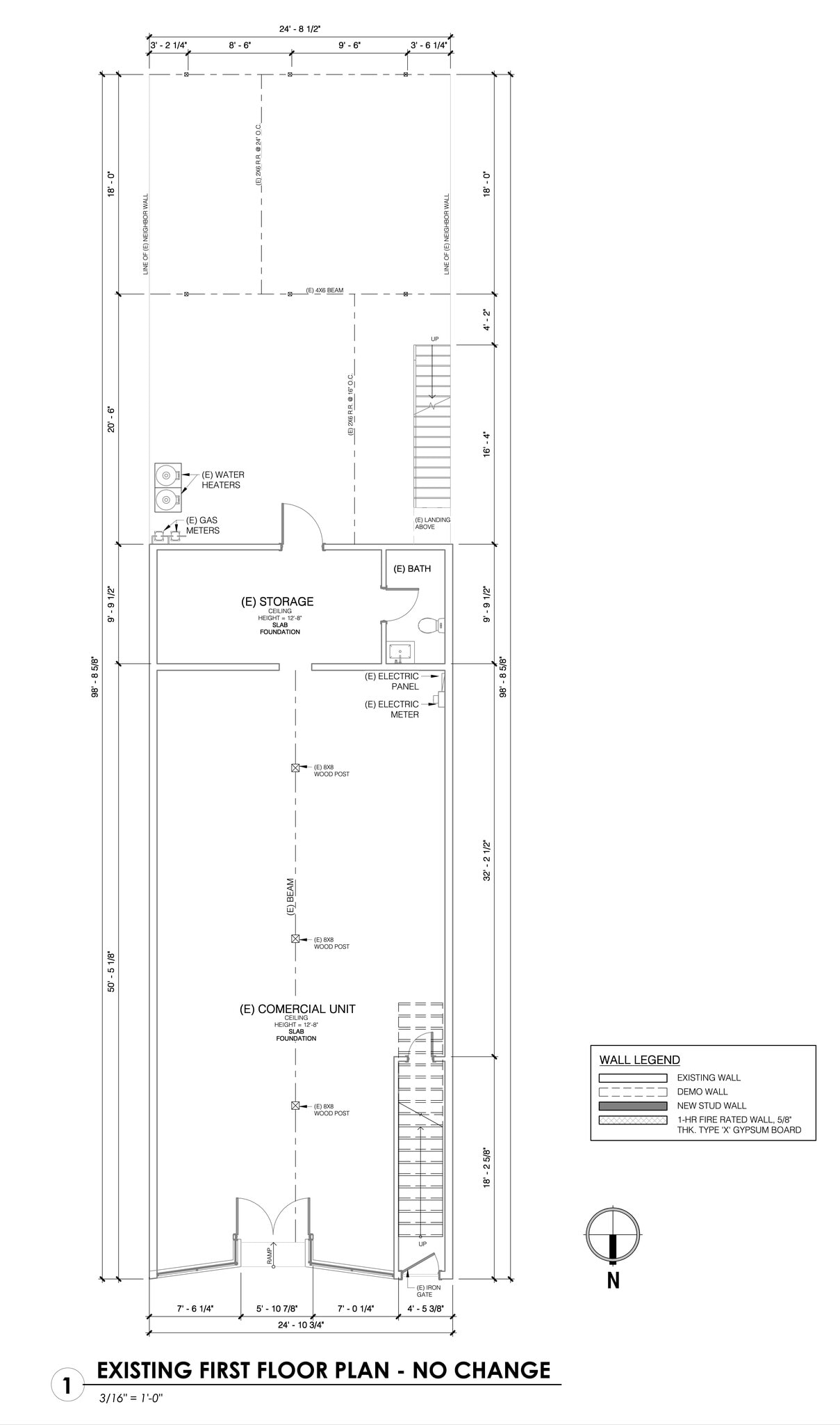 4860 W Adams Blvd, Los Angeles, CA à louer Plan d’étage- Image 1 de 1