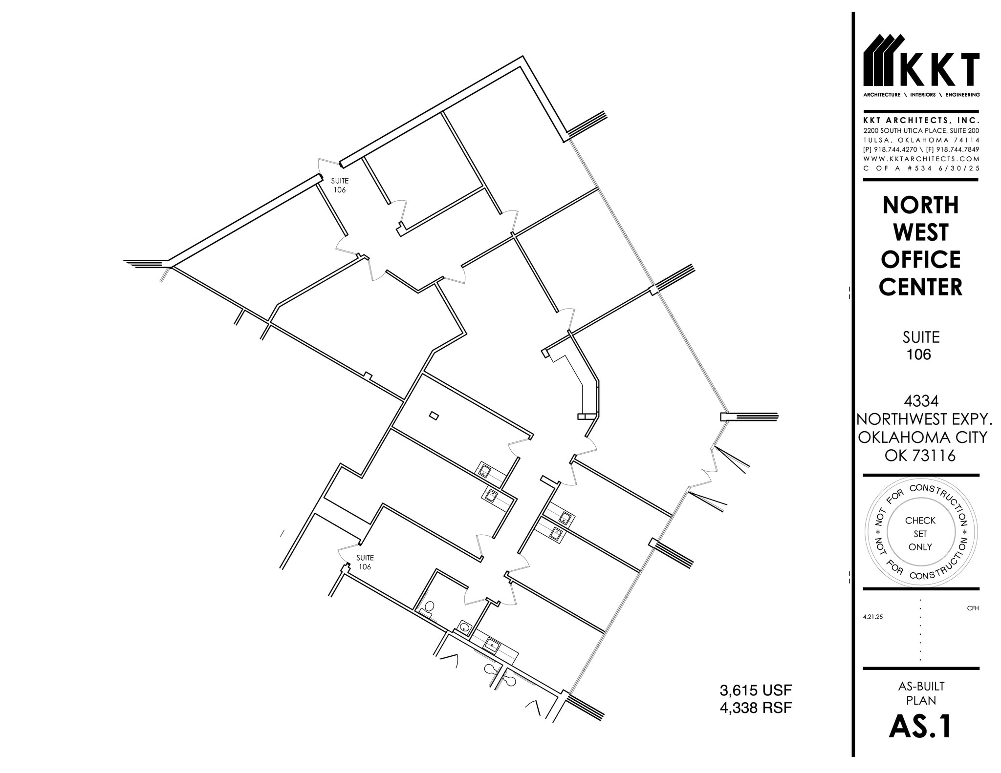 4334 NW Expressway, Oklahoma City, OK for lease Site Plan- Image 1 of 1
