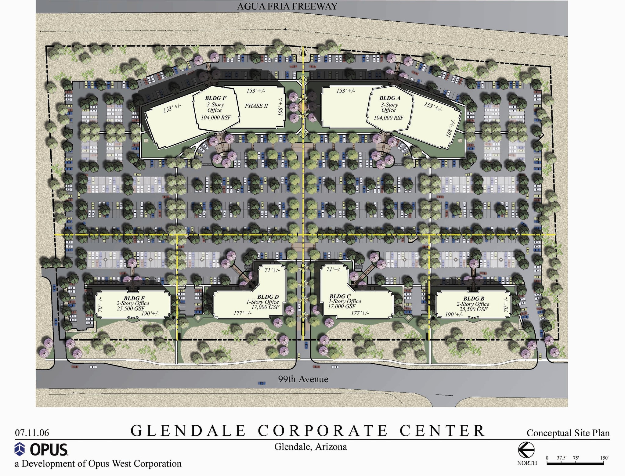 5445 N 99th Ave, Glendale, AZ for lease Site Plan- Image 1 of 2