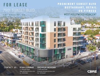 Plus de détails pour 7901 W Sunset Blvd, Los Angeles, CA - Commerce de détail à louer