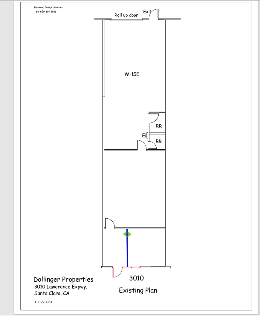 3000-3016 Lawrence Expy, Santa Clara, CA for lease Floor Plan- Image 1 of 1
