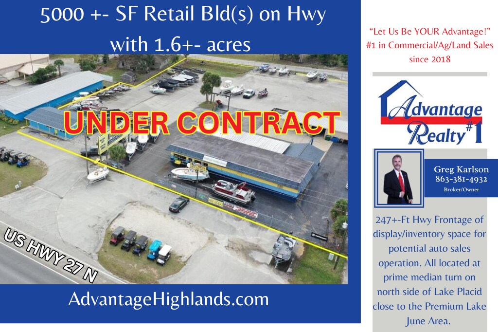 1130 US Highway 27 N, Lake Placid, FL à vendre Photo du bâtiment- Image 1 de 19