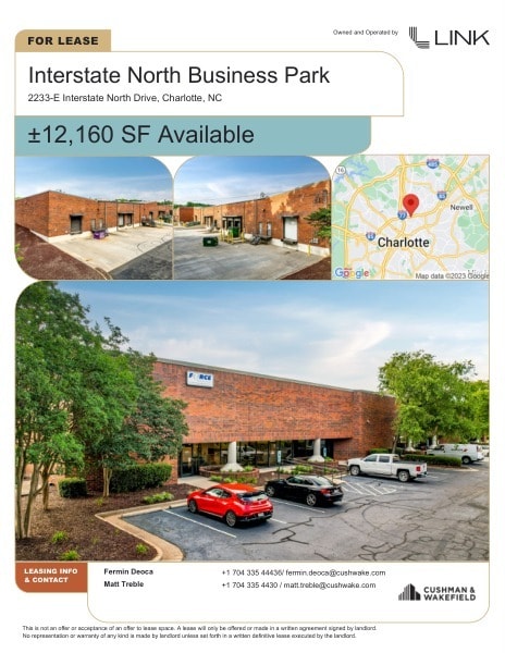 2233 Interstate North Dr, Charlotte, NC for lease Other- Image 1 of 1