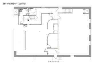 1114 N Water St, Milwaukee, WI for lease Floor Plan- Image 1 of 1