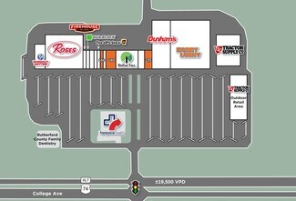Plus de détails pour 1601-1639 US Highway 74A Byp, Spindale, NC - Commerce de détail à louer