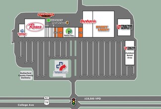 Plus de détails pour 1601-1639 US Highway 74A Byp, Spindale, NC - Commerce de détail à louer