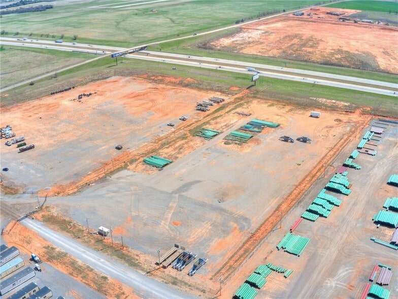 3351 N Gregory Rd, Yukon, OK à louer - Aérien - Image 2 de 10