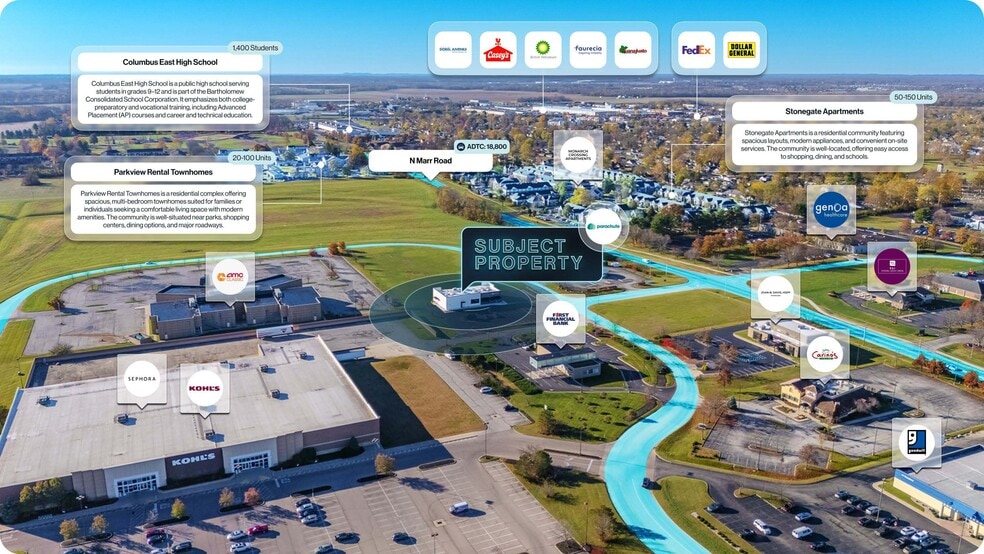 699 Creekview Dr, Columbus, IN for sale - Building Photo - Image 2 of 3