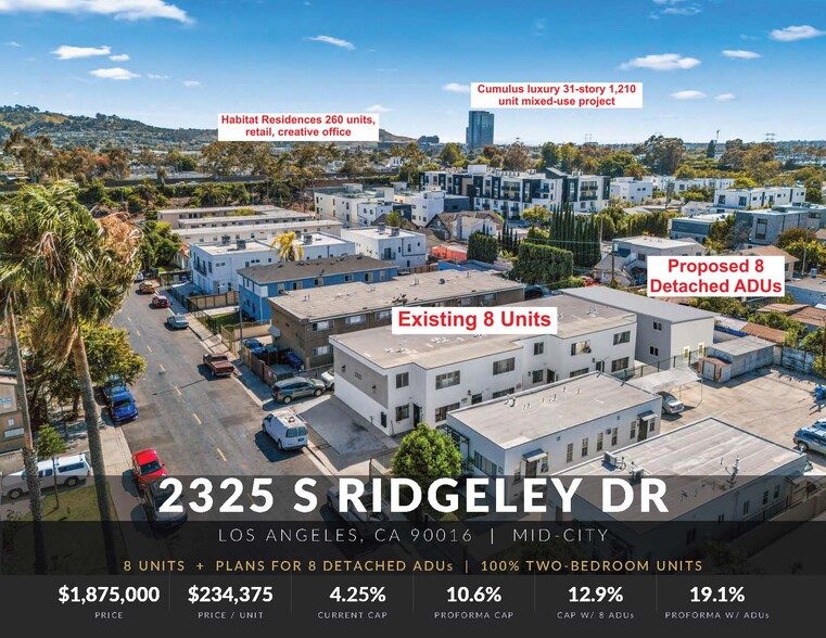 2325 S Ridgeley Dr, Los Angeles, CA for sale - Building Photo - Image 1 of 30