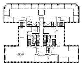 120 Bloor St E, Toronto, ON à louer Plan d  tage- Image 1 de 1