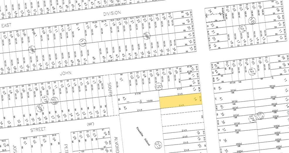 827 Park St, Syracuse, NY à vendre - Plan cadastral - Image 2 de 30
