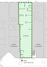 6355-6455 Rue Jean-Talon E, Saint-leonard, QC à louer Plan d’étage- Image 1 de 1
