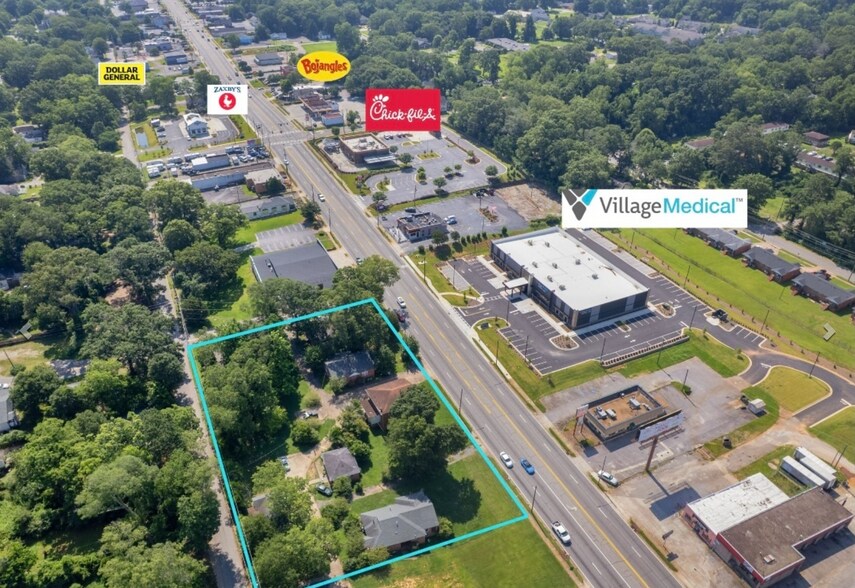 1101 W Taylor St, Griffin, GA à vendre - Aérien - Image 2 de 5