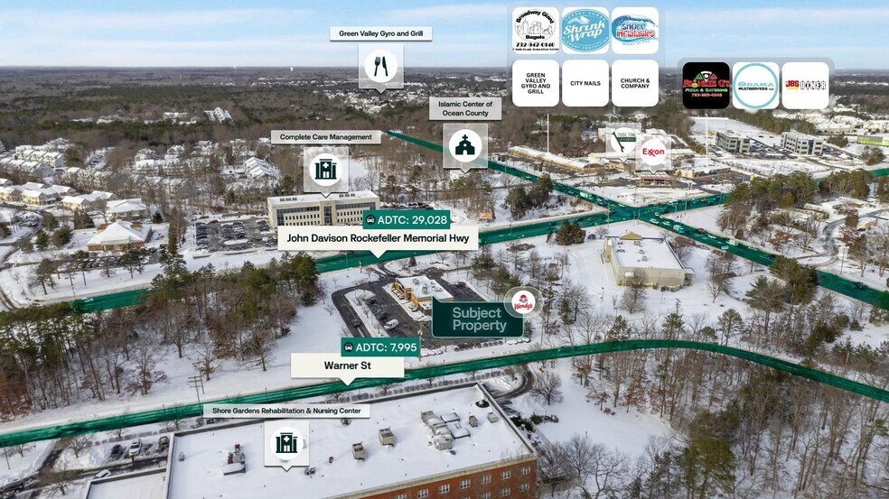 232 Route 70, Toms River, NJ à vendre - Aérien - Image 2 de 2