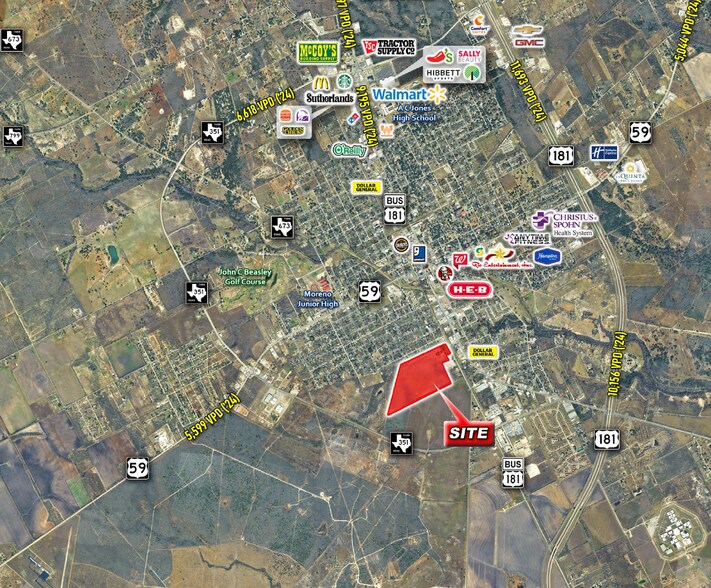 Business Hwy 181, Beeville, TX for sale - Building Photo - Image 2 of 2
