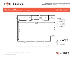 5555 Rufe Snow Dr, North Richland Hills, TX à louer Plan d’étage- Image 2 de 2
