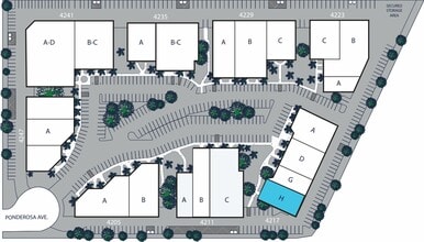 4211 Ponderosa Ave, San Diego, CA for lease Site Plan- Image 2 of 2