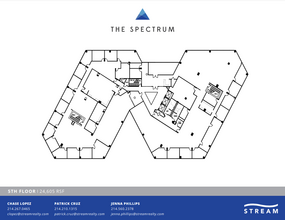 15301 Spectrum Dr, Addison, TX for lease Floor Plan- Image 1 of 1