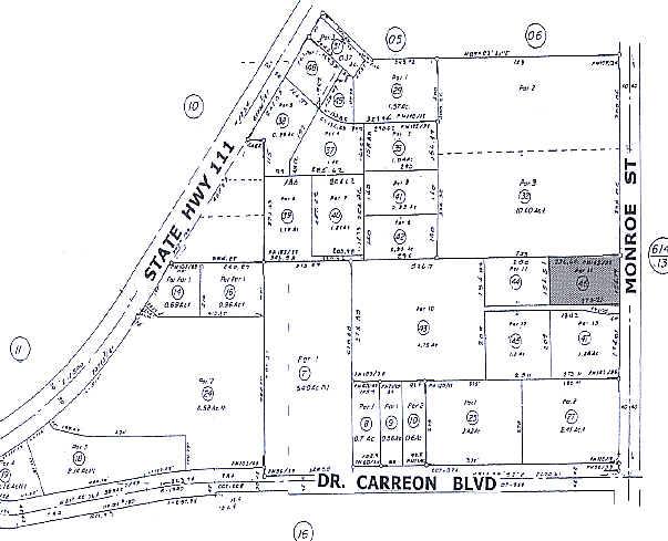 46767 Monroe St, Indio, CA à louer - Plan cadastral - Image 3 de 4