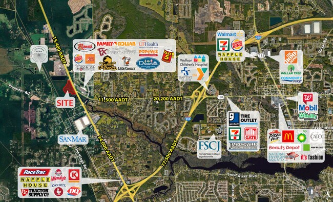 Plus de détails pour 11148 New Kings Rd, Jacksonville, FL - Terrain à louer