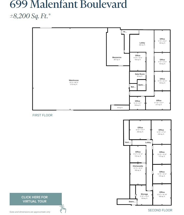 699 Malenfant Blvd, Dieppe, NB à louer Plan d’étage- Image 1 de 1