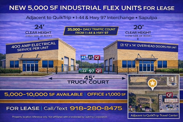 1216 10th St, Sapulpa, OK à louer Photo du bâtiment- Image 1 de 7