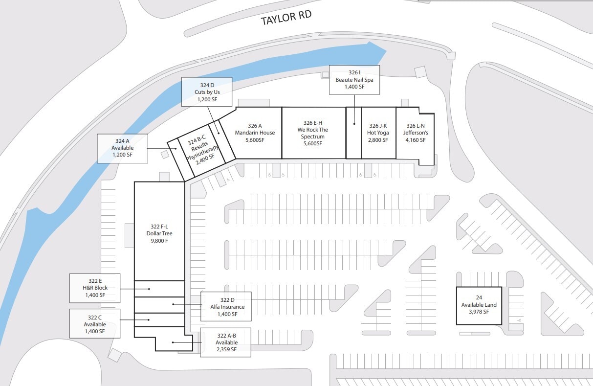 322 Sutton Rd SE, Owens Cross Roads, AL for lease Site Plan- Image 1 of 1