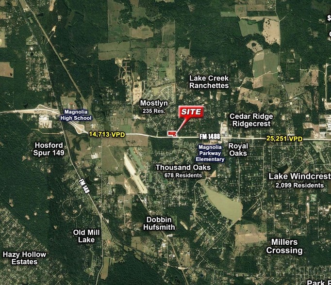FM 1488 & Manor Dr, Magnolia, TX for sale - Primary Photo - Image 1 of 2