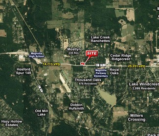 Plus de détails pour FM 1488 & Manor Dr, Magnolia, TX - Terrain à vendre