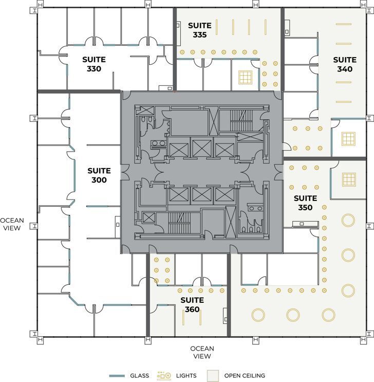 620 Newport Center Dr, Newport Beach, CA à louer Plan d’étage- Image 1 de 1