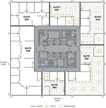 620 Newport Center Dr, Newport Beach, CA à louer Plan d’étage- Image 1 de 1