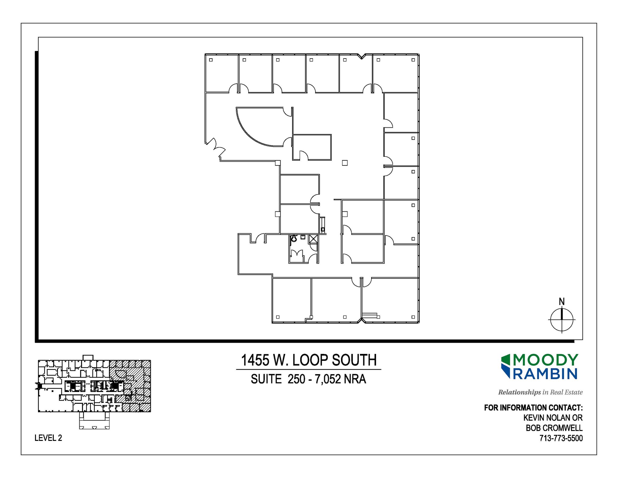 1455 West Loop S, Houston, TX for lease Floor Plan- Image 1 of 1