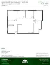 184 Technology Dr, Irvine, CA for lease Floor Plan- Image 1 of 1