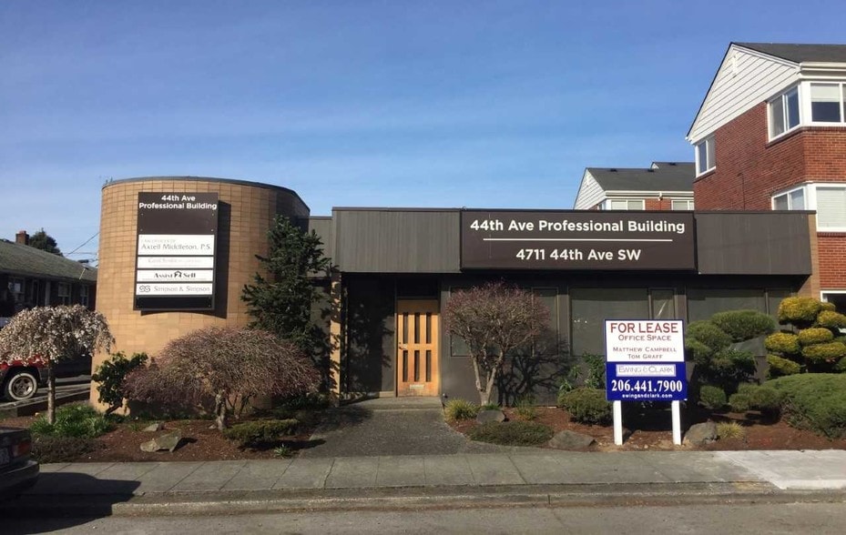 4711 44th Ave SW, Seattle, WA for lease - Building Photo - Image 1 of 1