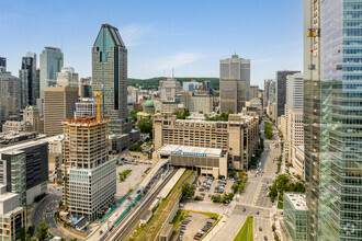 800 Rue De La Gauchetière O, Montréal, QC - Aérien  Vue de la carte