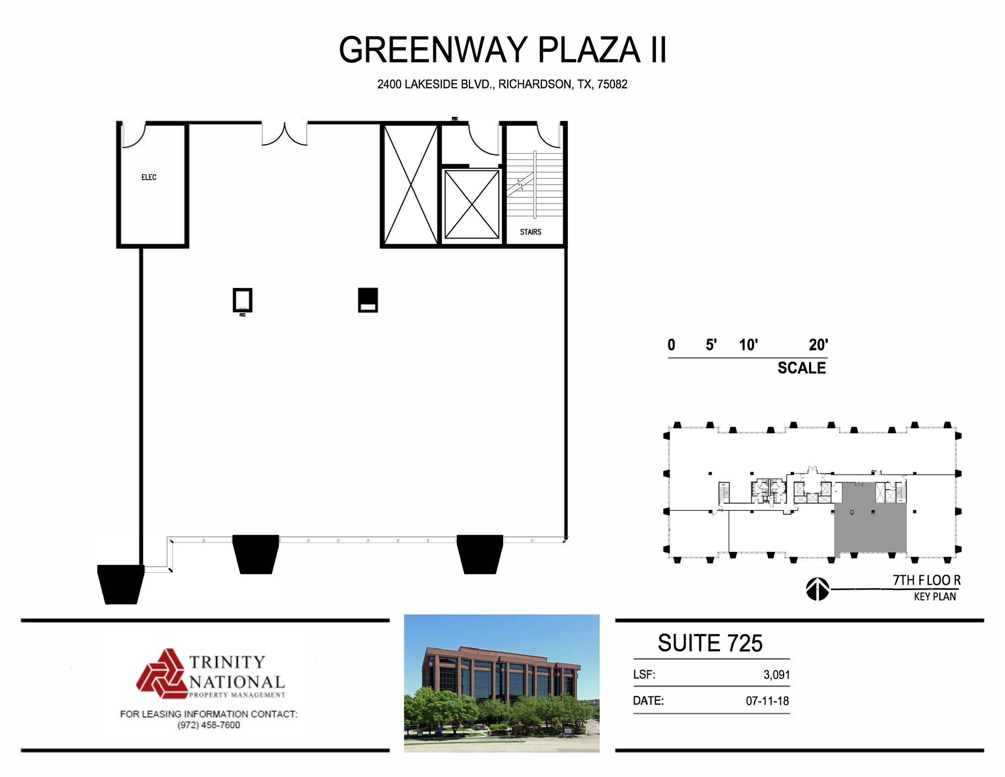 2400 Lakeside Blvd, Richardson, TX à louer Plan de site- Image 1 de 1