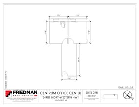 24901 Northwestern Hwy, Southfield, MI for lease Floor Plan- Image 1 of 1