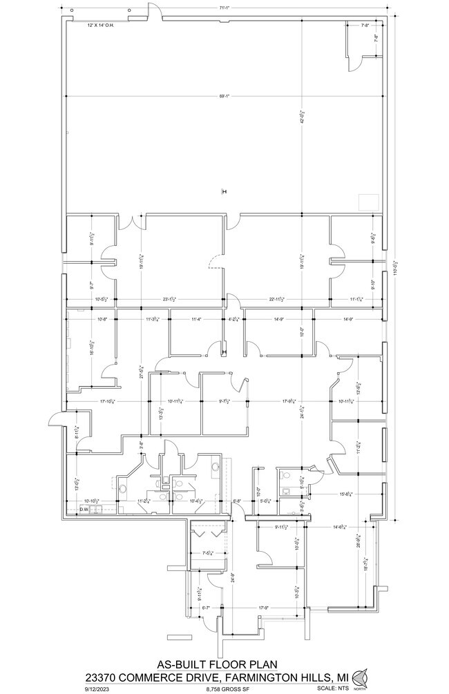 More details for 23370 Commerce Dr, Farmington Hills, MI - Flex for Lease