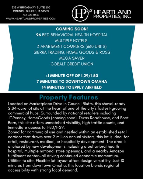 3333 Marketplace Dr, Council Bluffs, IA à vendre - Photo du bâtiment - Image 3 de 14