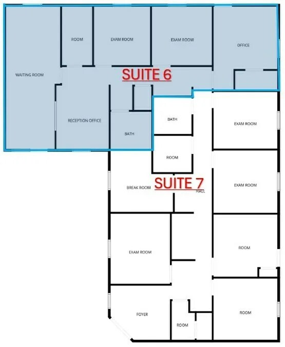 1218 E 9th St, Edmond, OK à louer Plan d’étage- Image 1 de 1
