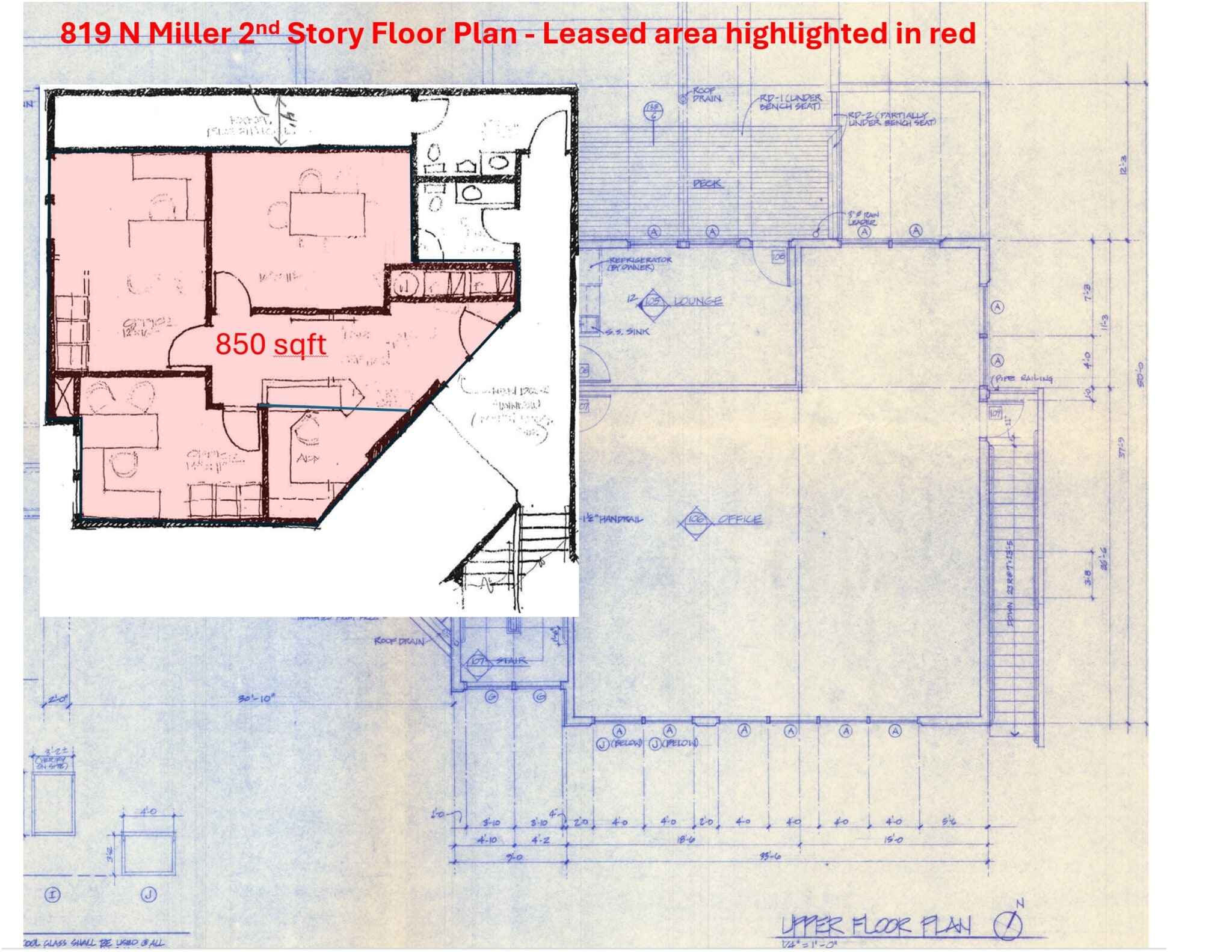 819 N Miller St, Wenatchee, WA for lease Site Plan- Image 1 of 1
