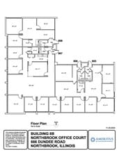 666 Dundee Rd, Northbrook, IL for sale Floor Plan- Image 1 of 1