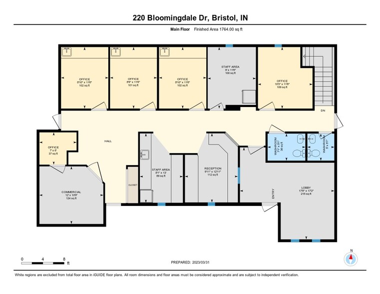 220 Bloomingdale Dr, Bristol, IN for sale - Floor Plan - Image 3 of 4