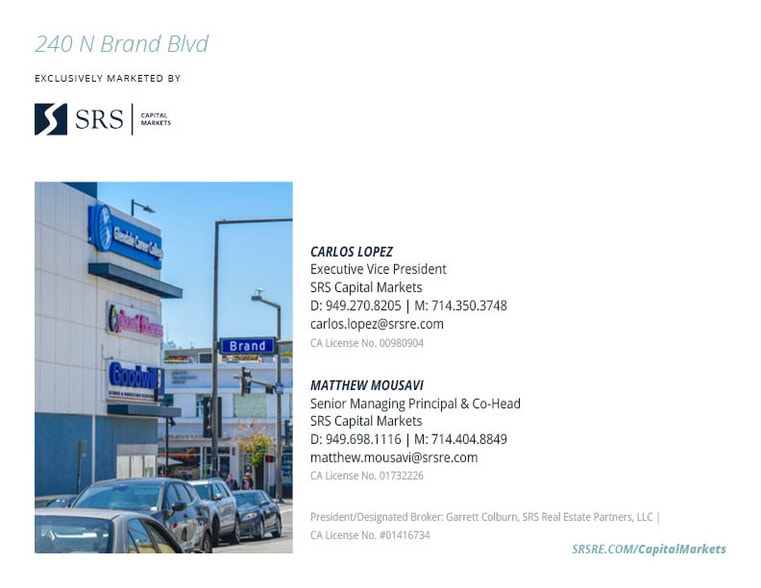 240 N Brand Blvd, Glendale, CA for sale - Building Photo - Image 2 of 6