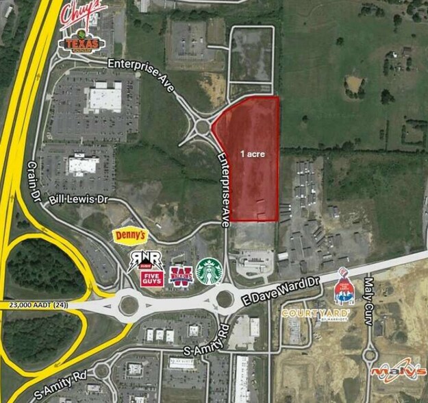 Lewis Ranch Rd, Conway, AR à vendre - Aérien - Image 2 de 3