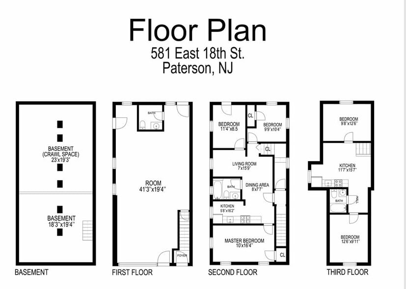 581 E 18th St, Paterson, NJ à vendre - Photo du bâtiment - Image 2 de 14